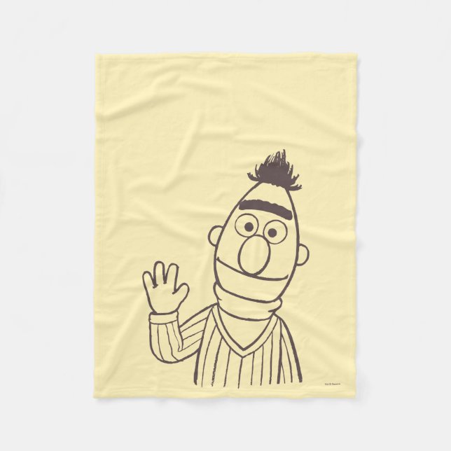 Sesame Street | Bert Fleece Blanket (Front)