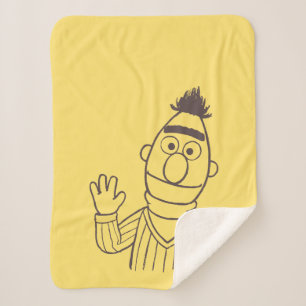 Sesame Street Bert Sherpa Blanket