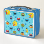 Sesame Street | Best Friends Star Pattern Metal Lunch Box