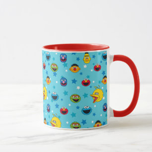 Sesame Street   Best Friends Star Pattern Mug