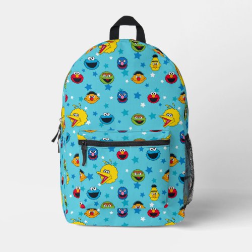 Sesame Street | Best Friends Star Pattern Printed Backpack