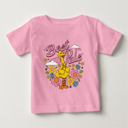 Sesame Street  Best Yellow Bird Pals Baby T_Shirt