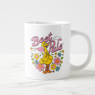 Sesame Street Best Yellow Bird Pals Giant Coffee Mug