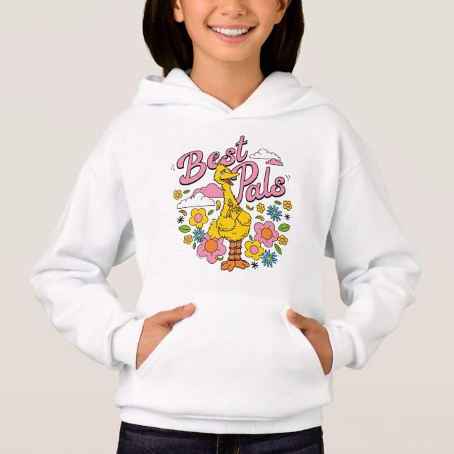 Sesame Street | Best Yellow Bird Pals Hoodie (Front)