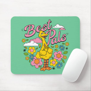 Sesame Street Best Yellow Bird Pals Mouse Pad