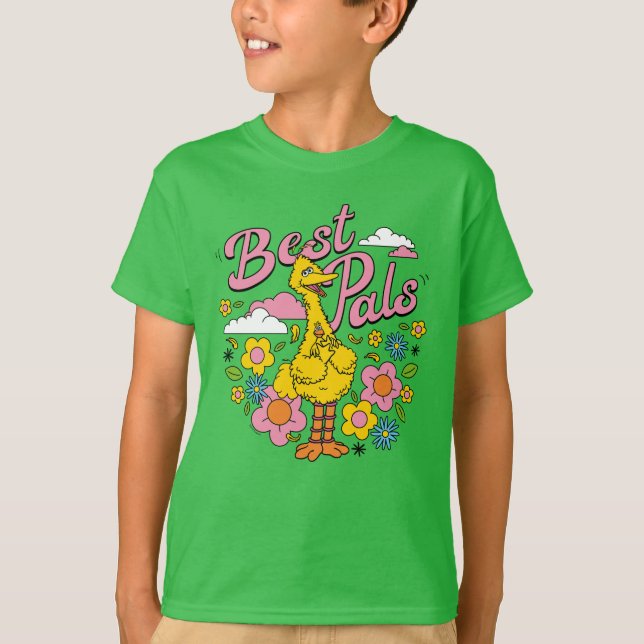 Sesame Street | Best Yellow Bird Pals T-Shirt (Front)
