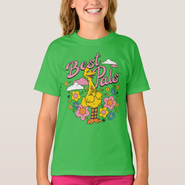 Sesame Street | Best Yellow Bird Pals T-Shirt (Front)