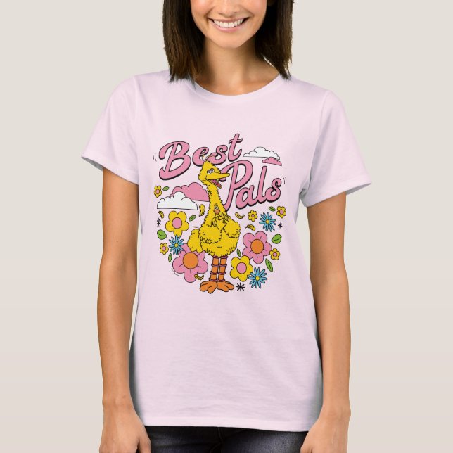 Sesame Street | Best Yellow Bird Pals T-Shirt (Front)