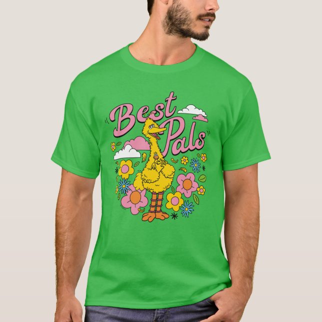 Sesame Street | Best Yellow Bird Pals T-Shirt (Front)