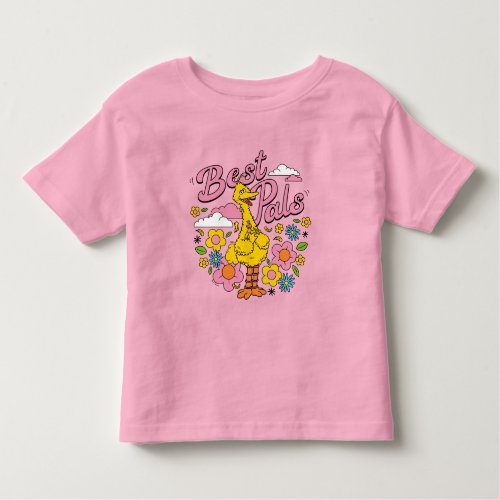 Sesame Street  Best Yellow Bird Pals Toddler T_shirt