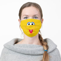 Sesame Street Big Bird Face Adult Cloth Face Mask