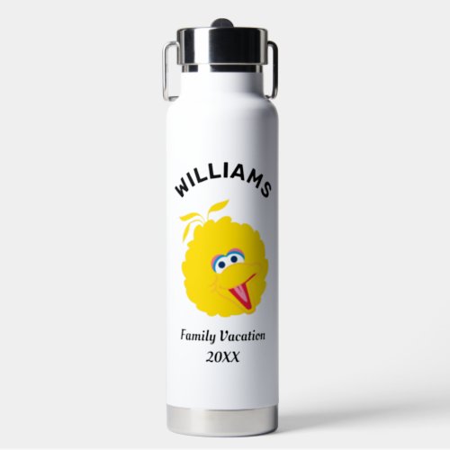 Sesame Street  Big Bird Family Vacation Water Bottle