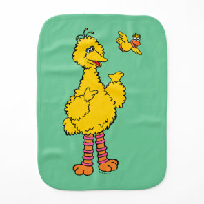 Sesame Street | Big Bird & Little Bird Baby Burp Cloth
