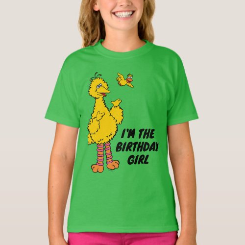 Sesame Street  Big Bird  Little Bird Birthday T_Shirt