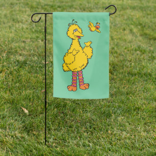Sesame Street   Big Bird & Little Bird Garden Flag