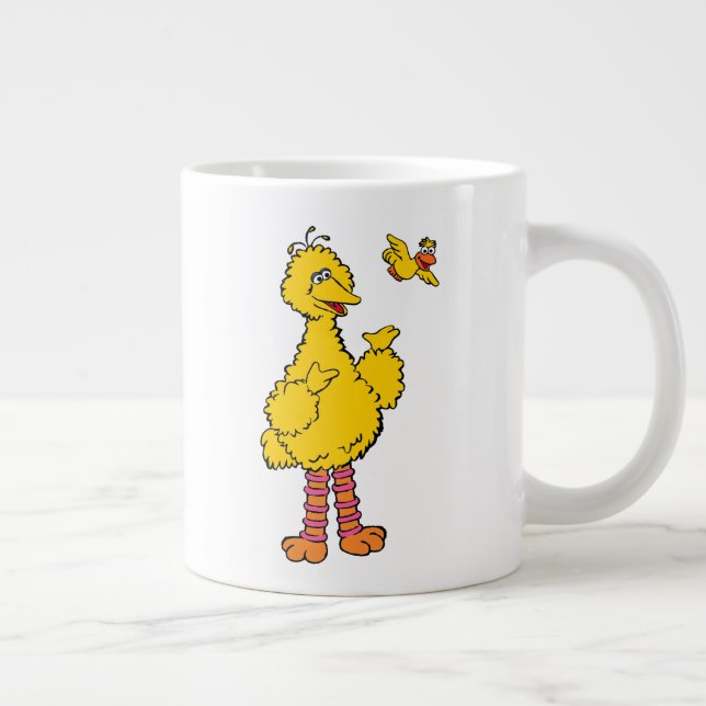 Sesame Street | Big Bird & Little Bird Giant Coffee Mug (Right)