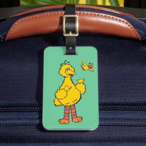 Sesame Street  Big Bird  Little Bird Luggage Tag