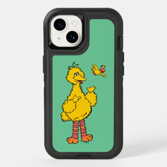 Sesame Street | Big Bird & Little Bird Otterbox iPhone Case (Back)