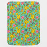 Sesame Street | Big Bird &amp; Little Bird Pattern Baby Blanket