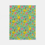 Sesame Street | Big Bird &amp; Little Bird Pattern Fleece Blanket