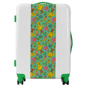 Sesame Street Big Bird & Little Bird Pattern Luggage