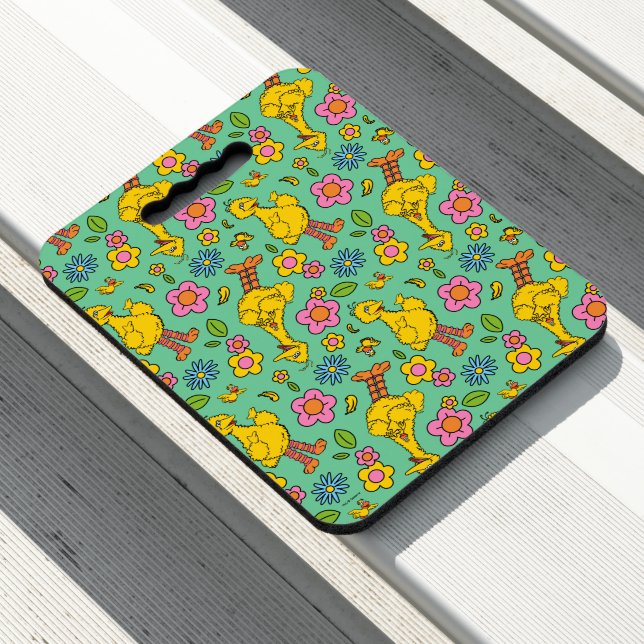 Sesame Street | Big Bird & Little Bird Pattern Seat Cushion (In Situ)