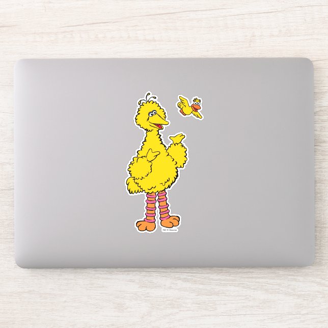Sesame Street | Big Bird & Little Bird Sticker (Computer)