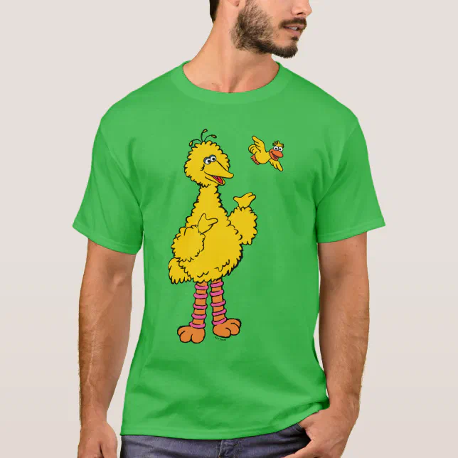 Sesame Street | Big Bird & Little Bird T-Shirt | Zazzle