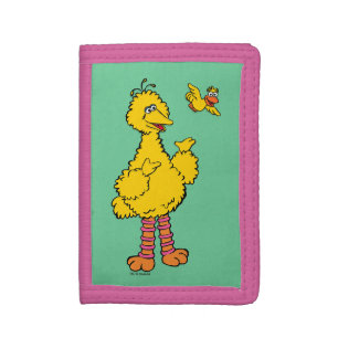 Sesame Street Big Bird & Little Bird Tri-fold Wallet