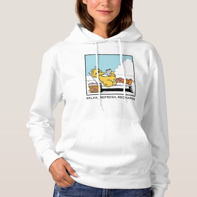 Sesame Street | Big Bird Relax Refresh Recharge Hoodie (Front)