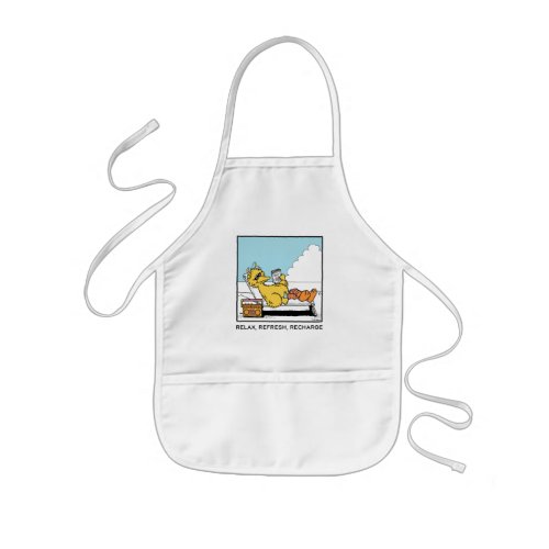 Sesame Street  Big Bird Relax Refresh Recharge Kids Apron