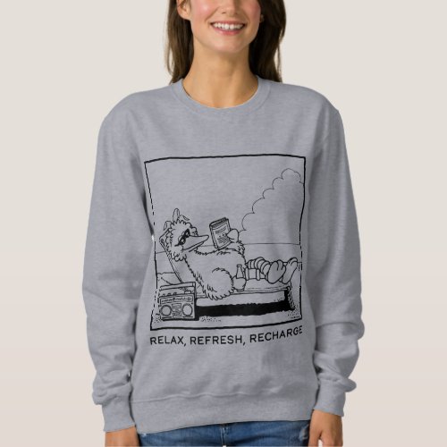 Sesame Street  Big Bird Relax Refresh Recharge Sweatshirt