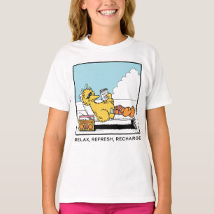 Sesame Street   Big Bird Relax Refresh Recharge T-Shirt
