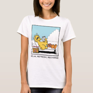 Sesame Street Big Bird Relax Refresh Recharge T-Shirt