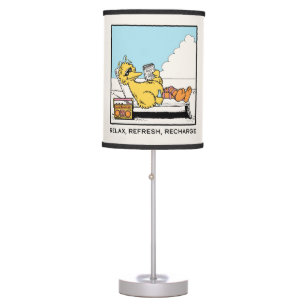 Sesame Street Big Bird Relax Refresh Recharge Table Lamp