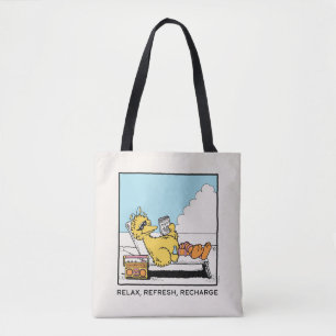 Sesame Street   Big Bird Relax Refresh Recharge Tote Bag