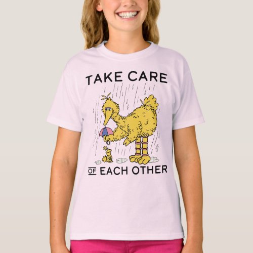 Sesame Street  Big Bird Take Care of Each Other T_Shirt