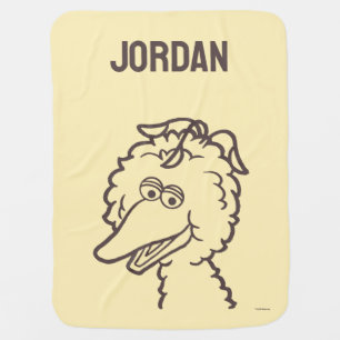 Sesame Street Bird Bird Add Your Name Baby Blanket