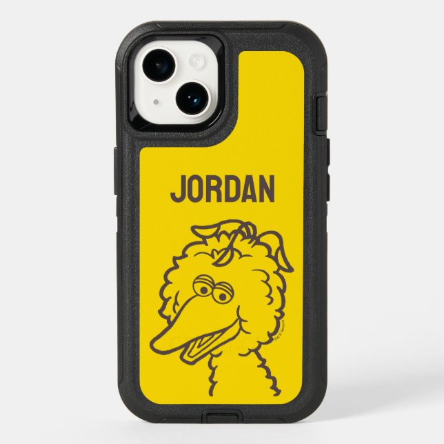Sesame Street | Bird Bird | Add Your Name Otterbox iPhone Case (Back)