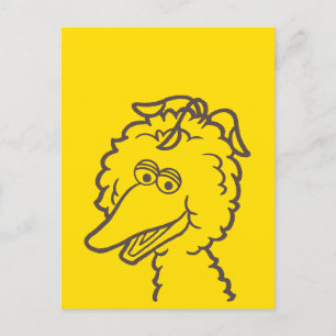 Sesame Street   Bird Bird Bright Postcard