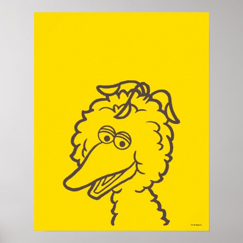 Sesame Street  Bird Bird Bright Poster