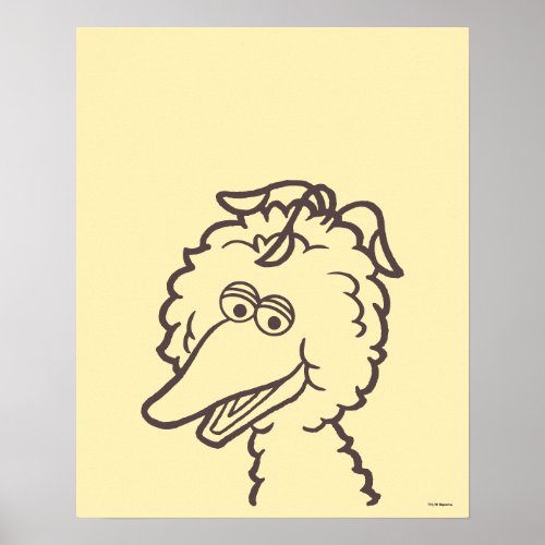 Sesame Street  Bird Bird Poster