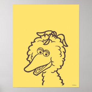 Sesame Street   Bird Bird Poster