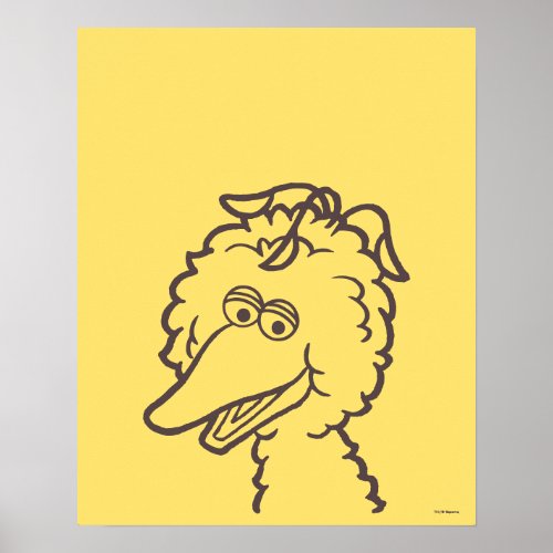 Sesame Street  Bird Bird Poster