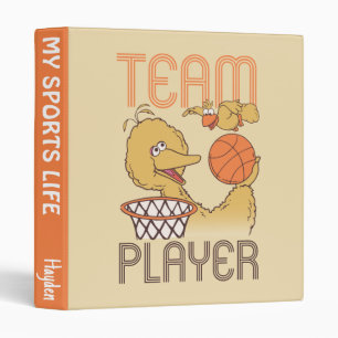 Sesame Street Bird Bird Team Player 3 Ring Binder