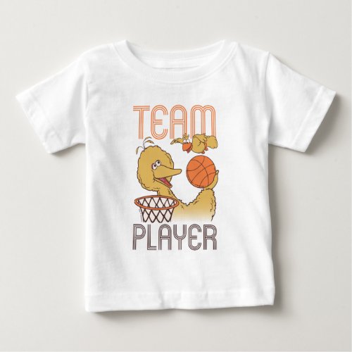 Sesame Street  Bird Bird Team Player Baby T_Shirt