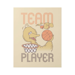 Sesame Street Bird Bird Team Player Gallery Wrap