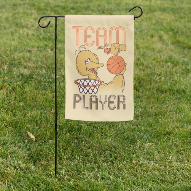 Sesame Street | Bird Bird Team Player Garden Flag (In SItu)