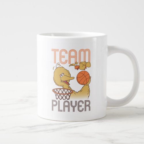 Sesame Street  Bird Bird Team Player Giant Coffee Mug