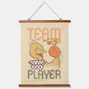 Sesame Street Bird Bird Team Player Hanging Tapestry
